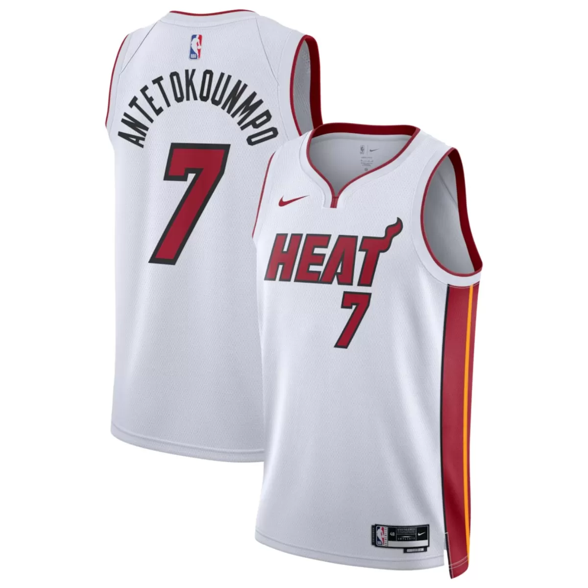 Maillot Domicile Miami Heat Giannis Antetokounmpo #7 2026/27