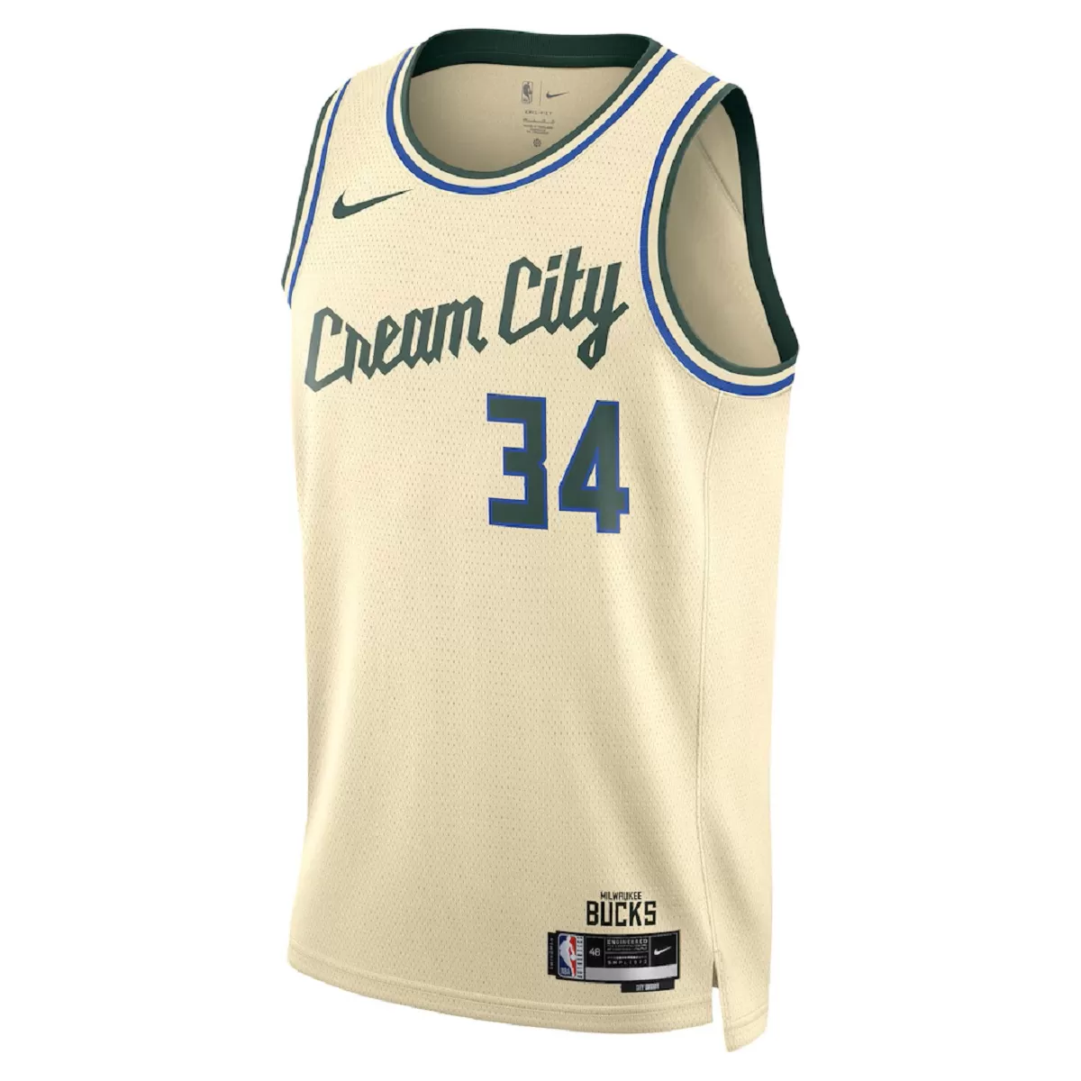 Maillot Domicile Milwaukee Bucks Giannis Antetokounmpo #34 2025/26 – Image 3
