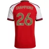 Maillot Domicile Arsenal Champions #26 2026/27 - Eleven Crown - Maillot de Football Pas Cher - Survêtements Pas Cher - Maillot de Foorball Enfants Pas Cher - Maillots Retro Vintage Pas Cher- Qualité Premium