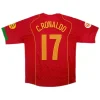 Maillot Rétro Domicile Portugal C.Ronaldo #17 2004 - Eleven Crown - Maillot de Football Pas Cher - Survêtements Pas Cher - Maillot de Foorball Enfants Pas Cher - Maillots Retro Vintage Pas Cher- Qualité Premium