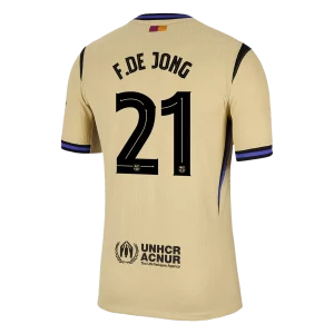 Maillot Player Extérieur FC Barcelone F.De Jong #21 2025/26