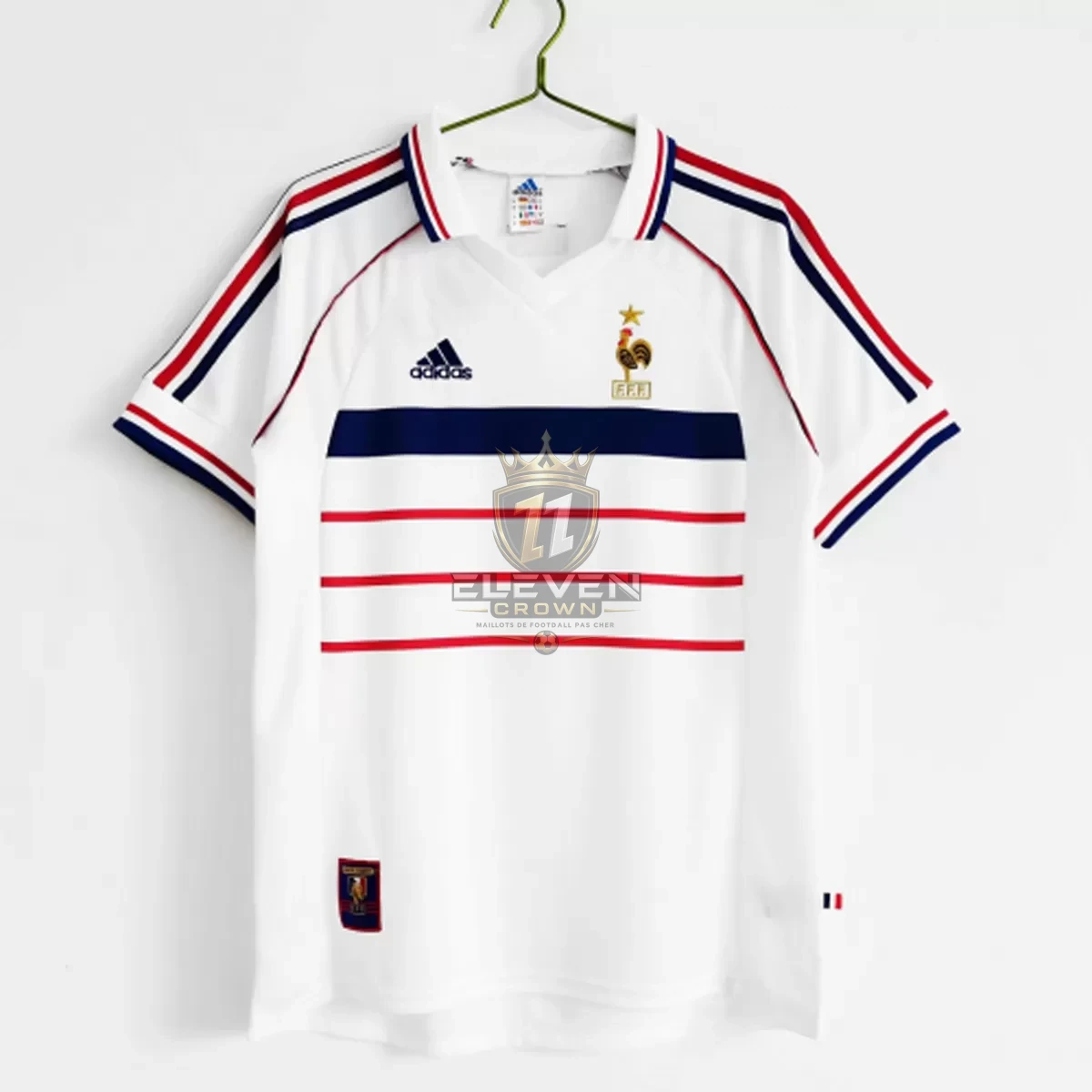 Maillot Rétro Extérieur France Zidane #10 1998 – Image 3