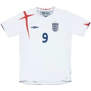 Maillot Rétro Domicile Angleterre Rooney #9 2006 – Image 2