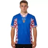 Maillot Rétro Extérieur Croatie 1998 - Eleven Crown - Maillot de Football Pas Cher - Survêtements Pas Cher - Maillot de Foorball Enfants Pas Cher - Maillots Retro Vintage Pas Cher- Qualité Premium