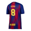 Maillot Domicile FC Barcelone Pedri #8 2025/26 - Eleven Crown - Maillot de Football Pas Cher - Survêtements Pas Cher - Maillot de Foorball Enfants Pas Cher - Maillots Retro Vintage Pas Cher- Qualité Premium