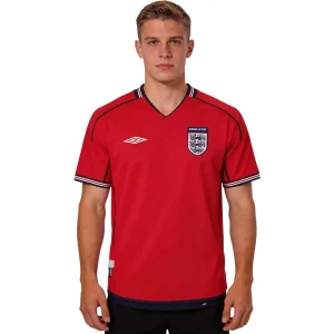 Maillot Rétro Extérieur Angleterre 2002