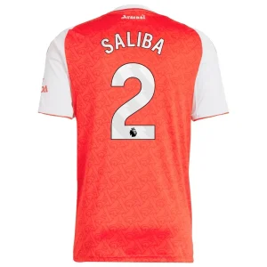 Maillot Domicile Arsenal Saliba #2 2025/26