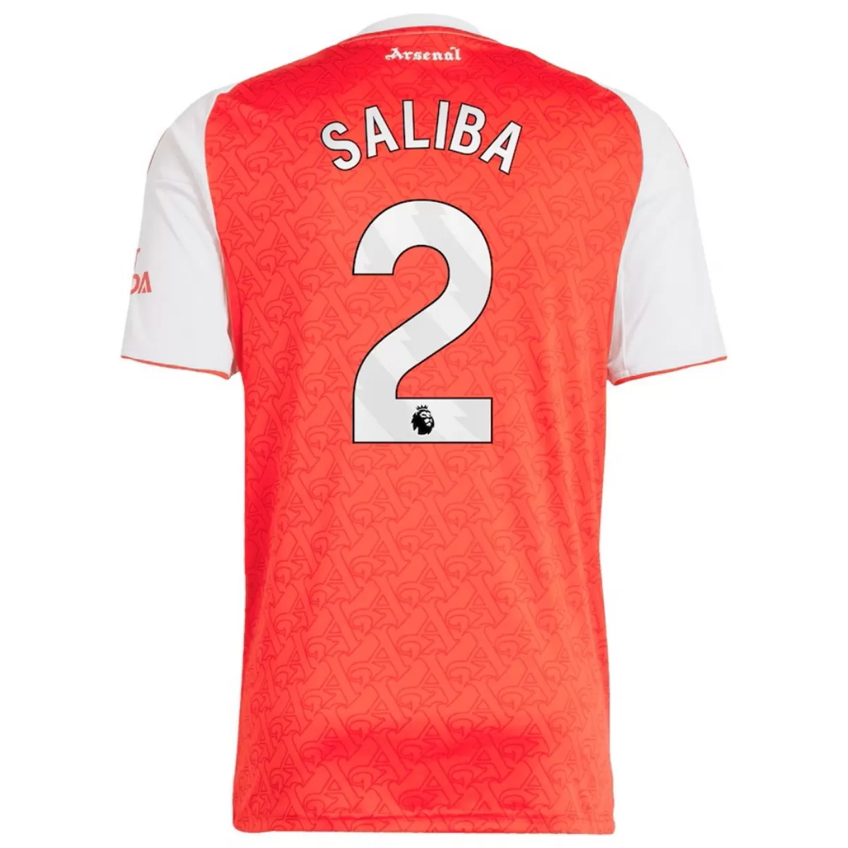 Maillot Domicile Arsenal Saliba #2 2025/26
