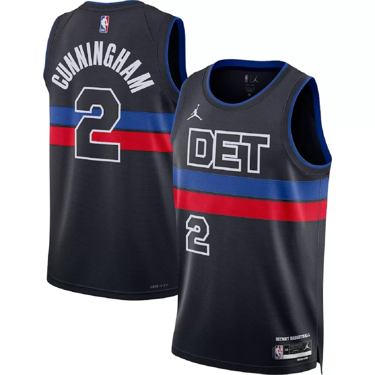 Maillot Domicile Detroit Pistons Cade Cunningham #2 2026/27