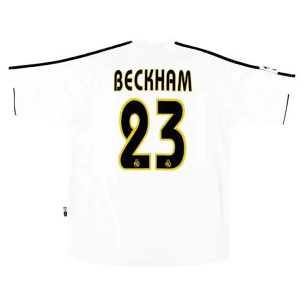 Maillot Rétro Domicile Real Madrid Beckham #23 2003