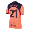 Maillot Player Troisième FC Barcelone F.De Jong #21 2025/26 - Eleven Crown - Maillot de Football Pas Cher - Survêtements Pas Cher - Maillot de Foorball Enfants Pas Cher - Maillots Retro Vintage Pas Cher- Qualité Premium