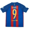 Maillot Rétro Domicile FC Barcelone Suárez #9 2016 - Eleven Crown - Maillot de Football Pas Cher - Survêtements Pas Cher - Maillot de Foorball Enfants Pas Cher - Maillots Retro Vintage Pas Cher- Qualité Premium