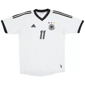 Maillot Rétro Domicile Allemagne Klose #11 2002 – Image 2