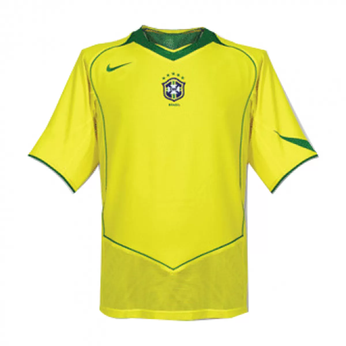 Maillot Rétro Domicile Brésil Ronaldo #9 2004 – Image 3