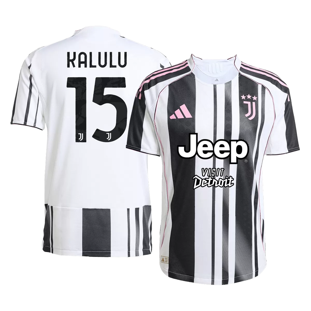 Maillot Player Domicile Juventus Turin Kalulu #15 2025/26 – Image 3