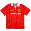 Maillot Rétro Domicile Manchester United 1992 - Eleven Crown - Maillot de Football Pas Cher - Survêtements Pas Cher - Maillot de Foorball Enfants Pas Cher - Maillots Retro Vintage Pas Cher- Qualité Premium