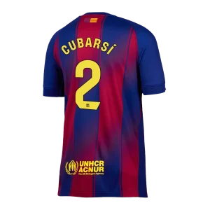 Maillot Domicile FC Barcelone Cubarsí #2 2025/26