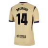 Maillot Player Extérieur FC Barcelone Rashford #14 2025/26 - Eleven Crown - Maillot de Football Pas Cher - Survêtements Pas Cher - Maillot de Foorball Enfants Pas Cher - Maillots Retro Vintage Pas Cher- Qualité Premium
