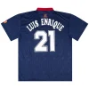Maillot Rétro Extérieur Espagne Luis Enrique #21 1996 - Eleven Crown - Maillot de Football Pas Cher - Survêtements Pas Cher - Maillot de Foorball Enfants Pas Cher - Maillots Retro Vintage Pas Cher- Qualité Premium