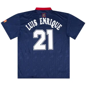 Maillot Rétro Extérieur Espagne Luis Enrique #21 1996