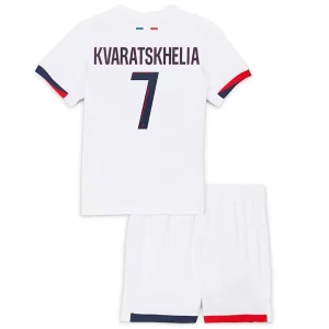 Ensemble Enfants Extérieur PSG Kvaratskhelia #7 2025/26