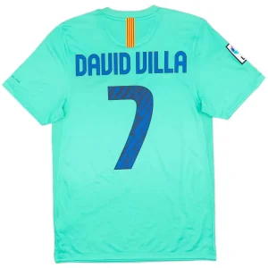 Maillot Rétro Extérieur FC Barcelone David Villa #7 2010