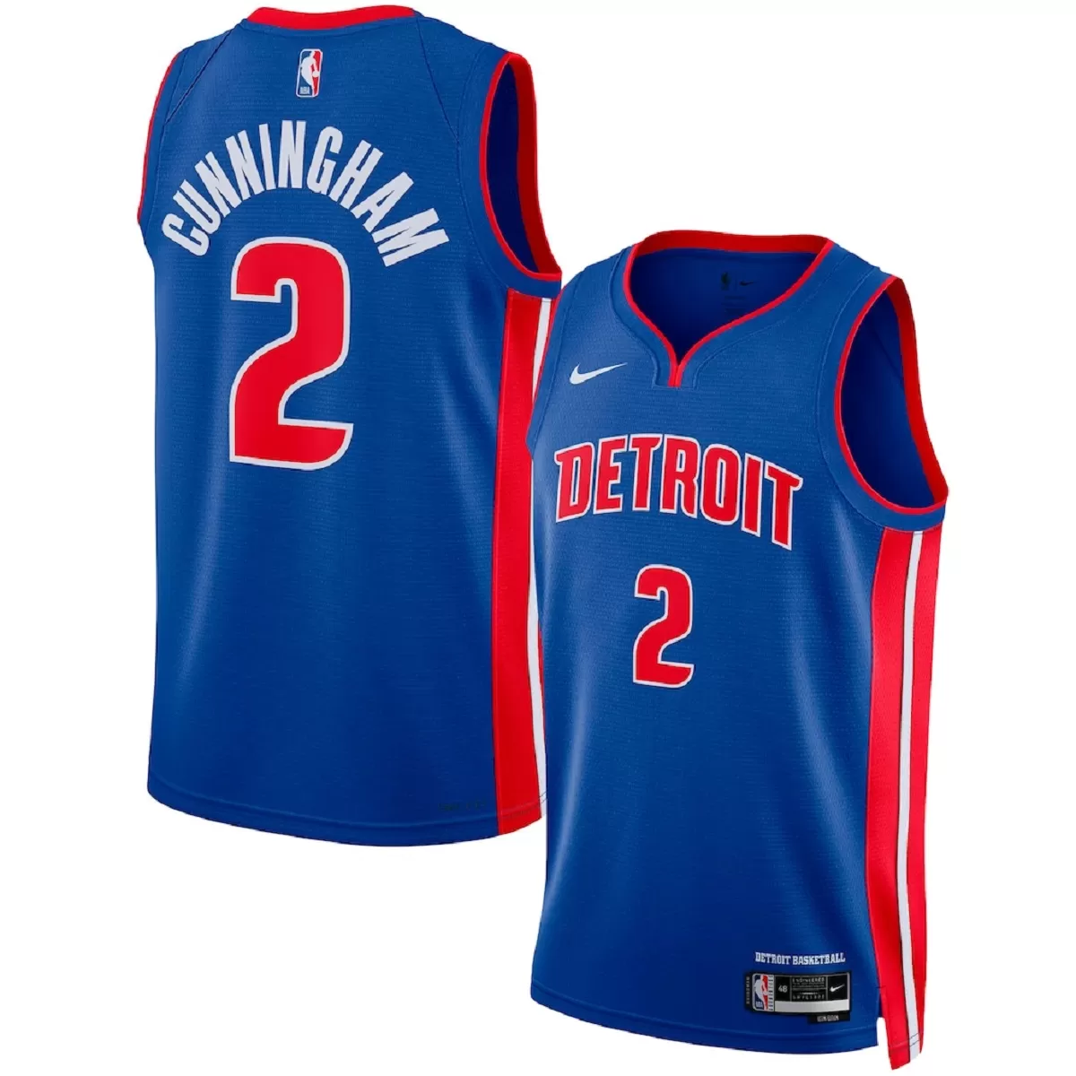 Maillot Domicile Detroit Pistons Cade Cunningham #2 2026/27