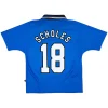 Maillot Rétro Troisième Manchester United Scholes #18 1996 - Eleven Crown - Maillot de Football Pas Cher - Survêtements Pas Cher - Maillot de Foorball Enfants Pas Cher - Maillots Retro Vintage Pas Cher- Qualité Premium