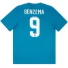 Maillot Rétro Troisième Real Madrid Benzema #9 2017 - Eleven Crown - Maillot de Football Pas Cher - Survêtements Pas Cher - Maillot de Foorball Enfants Pas Cher - Maillots Retro Vintage Pas Cher- Qualité Premium