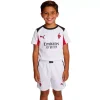 Ensemble Enfants Extérieur AC Milan 2025/26 - Eleven Crown - Maillot de Football Pas Cher - Survêtements Pas Cher - Maillot de Foorball Enfants Pas Cher - Maillots Retro Vintage Pas Cher- Qualité Premium