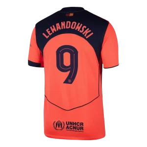 Maillot Troisième FC Barcelone Lewandowski #9 2025/26
