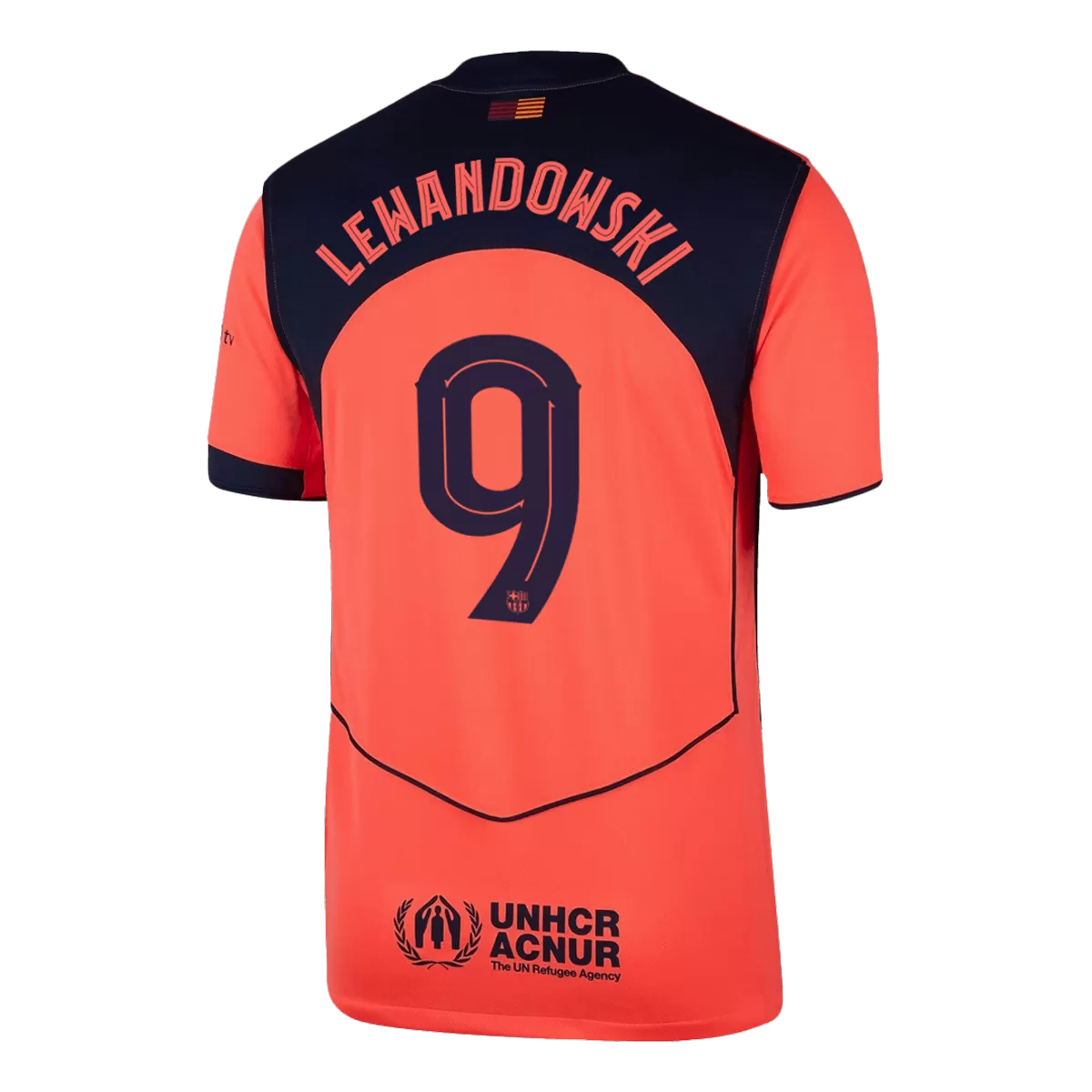 Maillot Troisième FC Barcelone Lewandowski #9 2025/26