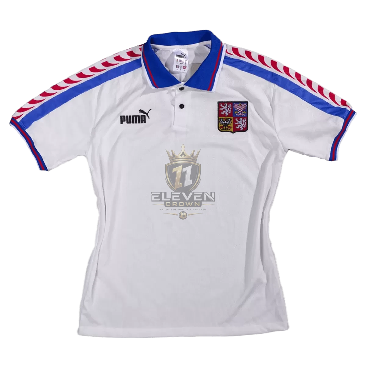 Maillot Rétro Extérieur Tchéquie Nedved #4 1996 – Image 3