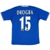 Maillot Rétro Domicile Chelsea FC Drogba #15 2003 - Eleven Crown - Maillot de Football Pas Cher - Survêtements Pas Cher - Maillot de Foorball Enfants Pas Cher - Maillots Retro Vintage Pas Cher- Qualité Premium