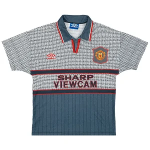 Maillot Rétro Extérieur Manchester United Beckham #24 1995 – Image 2