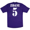 Maillot Rétro Troisième Real Madrid Zidane #5 2002 - Eleven Crown - Maillot de Football Pas Cher - Survêtements Pas Cher - Maillot de Foorball Enfants Pas Cher - Maillots Retro Vintage Pas Cher- Qualité Premium