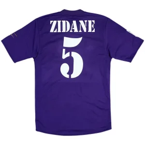 Maillot Rétro Troisième Real Madrid Zidane #5 2002