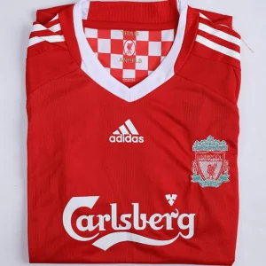 Maillot Rétro Domicile Liverpool FC 2008 – Image 3