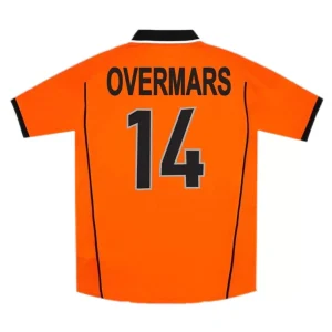 Maillot Rétro Domicile Pays Bas Overmars #14 1998
