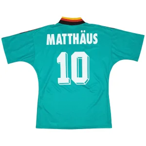 Maillot Rétro Extérieur Allemagne Matthäus #10 1994