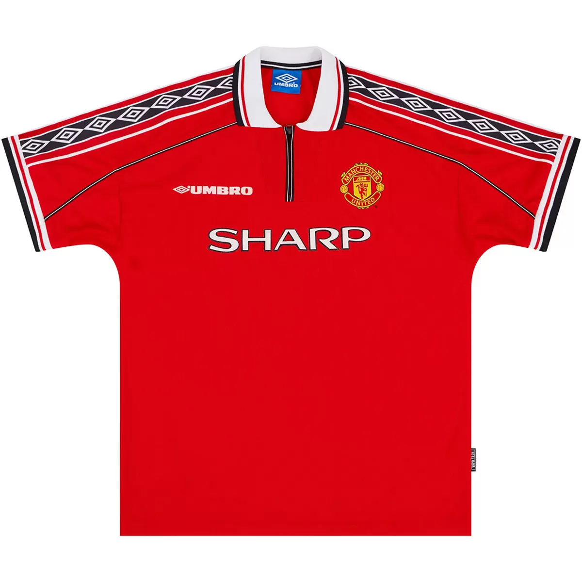 Maillot Rétro Domicile Manchester United 1999