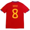 Maillot Rétro Domicile Espagne Xavi #8 2010 - Eleven Crown - Maillot de Football Pas Cher - Survêtements Pas Cher - Maillot de Foorball Enfants Pas Cher - Maillots Retro Vintage Pas Cher- Qualité Premium