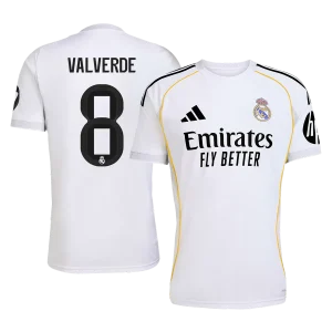 Maillot Domicile Real Madrid Valverde #8 2025/26 – Image 3