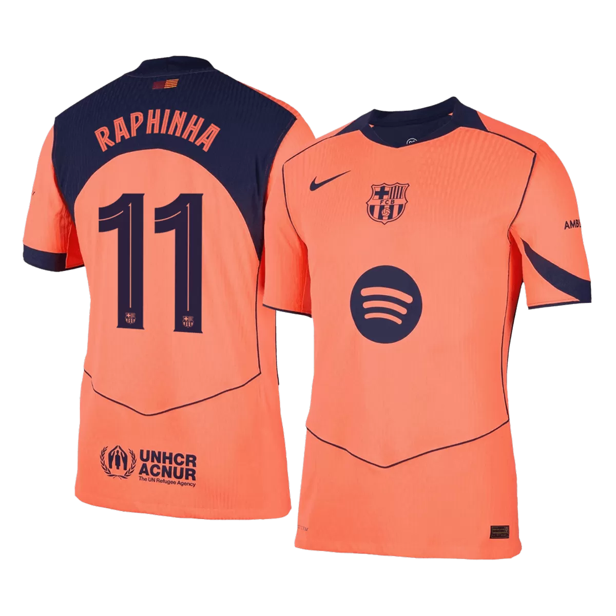 Maillot Player Troisième FC Barcelone Raphinha #11 2025/26 – Image 3