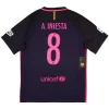 Maillot Rétro Extérieur FC Barcelone A.Iniesta #8 2016 - Eleven Crown - Maillot de Football Pas Cher - Survêtements Pas Cher - Maillot de Foorball Enfants Pas Cher - Maillots Retro Vintage Pas Cher- Qualité Premium
