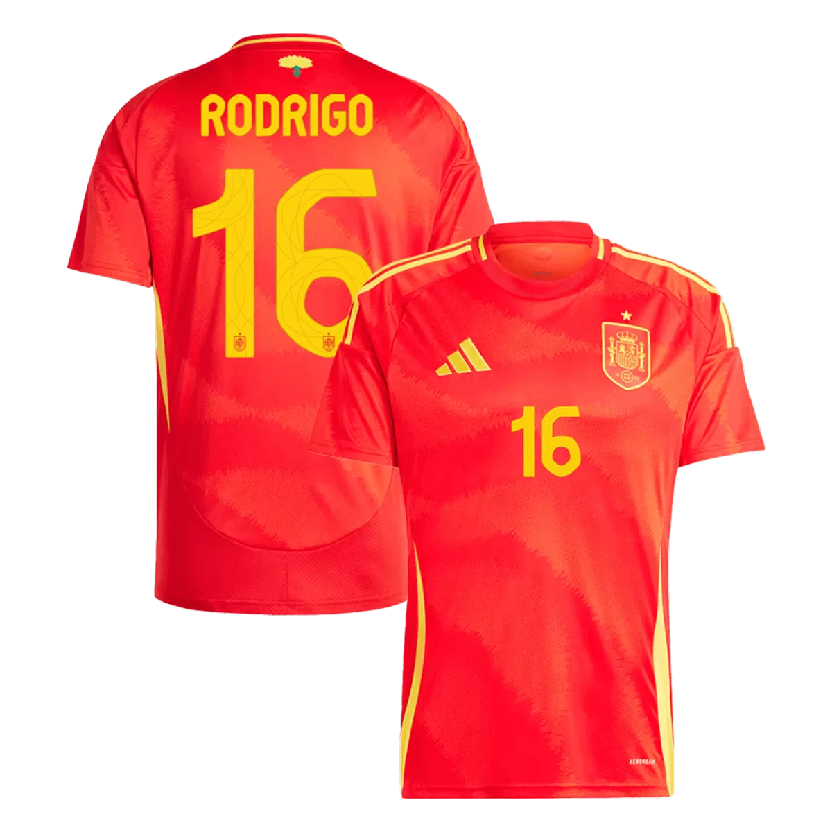 Maillot Domicile Espagne Rodrigo #16 2026/27 – Image 2