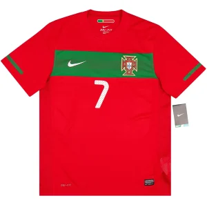 Maillot Rétro Domicile Portugal Ronaldo #7 2010 – Image 2