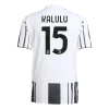 Maillot Player Domicile Juventus Turin Kalulu #15 2025/26 - Eleven Crown - Maillot de Football Pas Cher - Survêtements Pas Cher - Maillot de Foorball Enfants Pas Cher - Maillots Retro Vintage Pas Cher- Qualité Premium