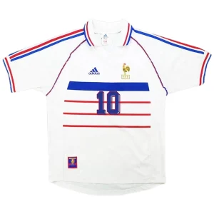 Maillot Rétro Extérieur France Zidane #10 1998 – Image 2