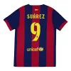 Maillot Rétro Domicile FC Barcelone Suárez #9 2014 - Eleven Crown - Maillot de Football Pas Cher - Survêtements Pas Cher - Maillot de Foorball Enfants Pas Cher - Maillots Retro Vintage Pas Cher- Qualité Premium